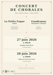 Concert de 2 chorales