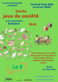 Soir�e Jeux de Soci�t�