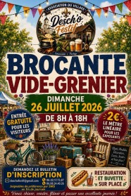 BROCANTE et Vide grenier