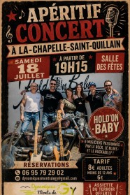 Ap�ritif-concert avec Hold'On Baby