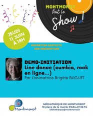 Demo-initiation Line dance