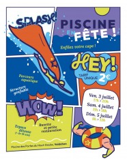 Piscine en f�te !
