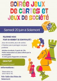 SOIR�E JEUX