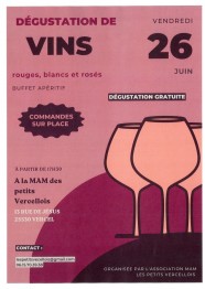 D�gustation et vente de vins