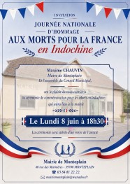 Hommage aux Morts pour la France en Indochine