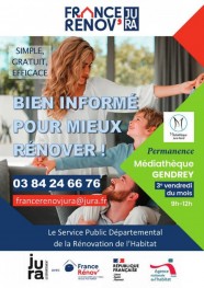 R�union publique : R�nover son logement � Jura Nord