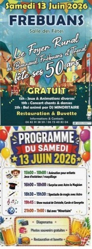 Le Foyer rural f�te ses 50 ans