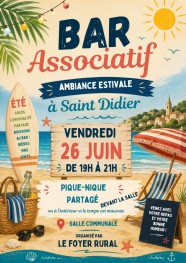 Soir�e Bar associatif et pique-nique