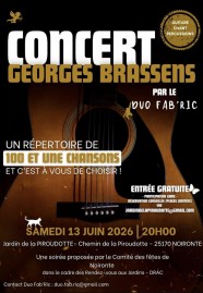 Concert Georges Brassens