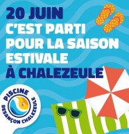 Ouverture de la piscine Chalezeule
