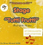 Stage de d�couverte instrumentale
