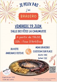 Soir�e Brasero et Feux d'artifice