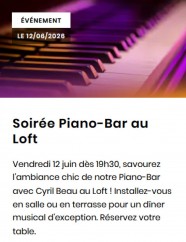 Soir�e piano-bar