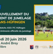 Renouvellement du serment de jumelage Ornans-H�fingen