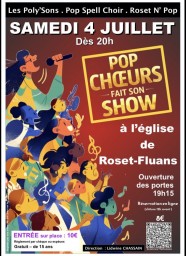 Pop Choeurs fait son show