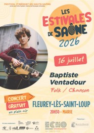 Les Estivales de Sa�ne - Baptiste Ventadour