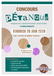 Concours de p�tanque
