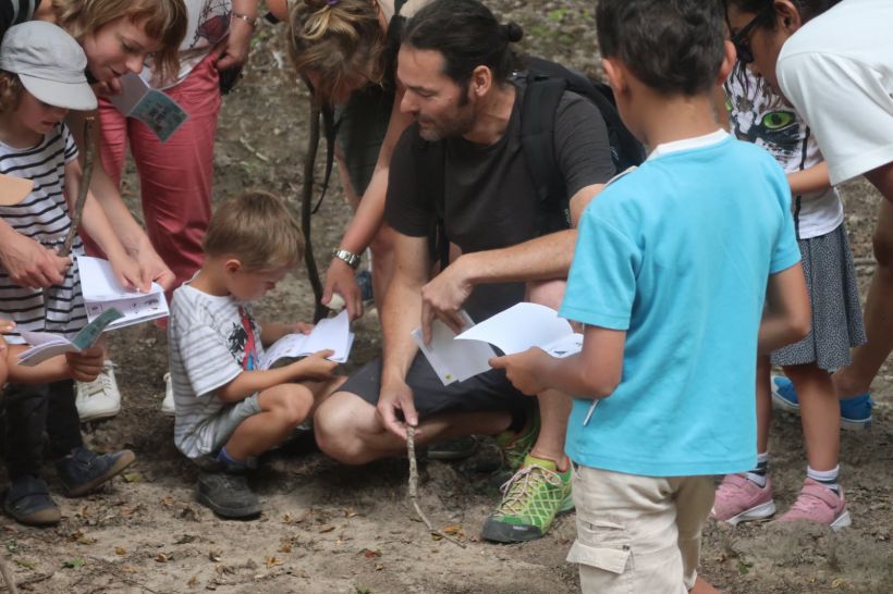 Visite : Traces et empreintes au parc animalier