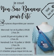 Atelier couture : sac Banane