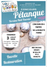 Concours de p�tanque