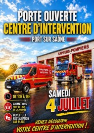 PORTES OUVERTES DES POMPIERS