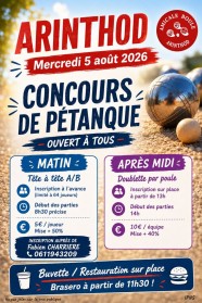 Concours de p�tanque