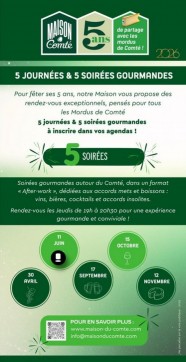 Soir�e des 5 ans de la Maison du Comt�