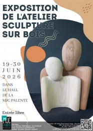 Exposition de l'atelier sculpture sur bois