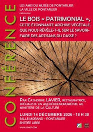 Conf�rence : Le bois 
