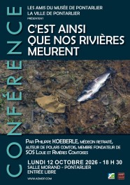Conf�rence : C'est ainsi que nos rivi�res meurent