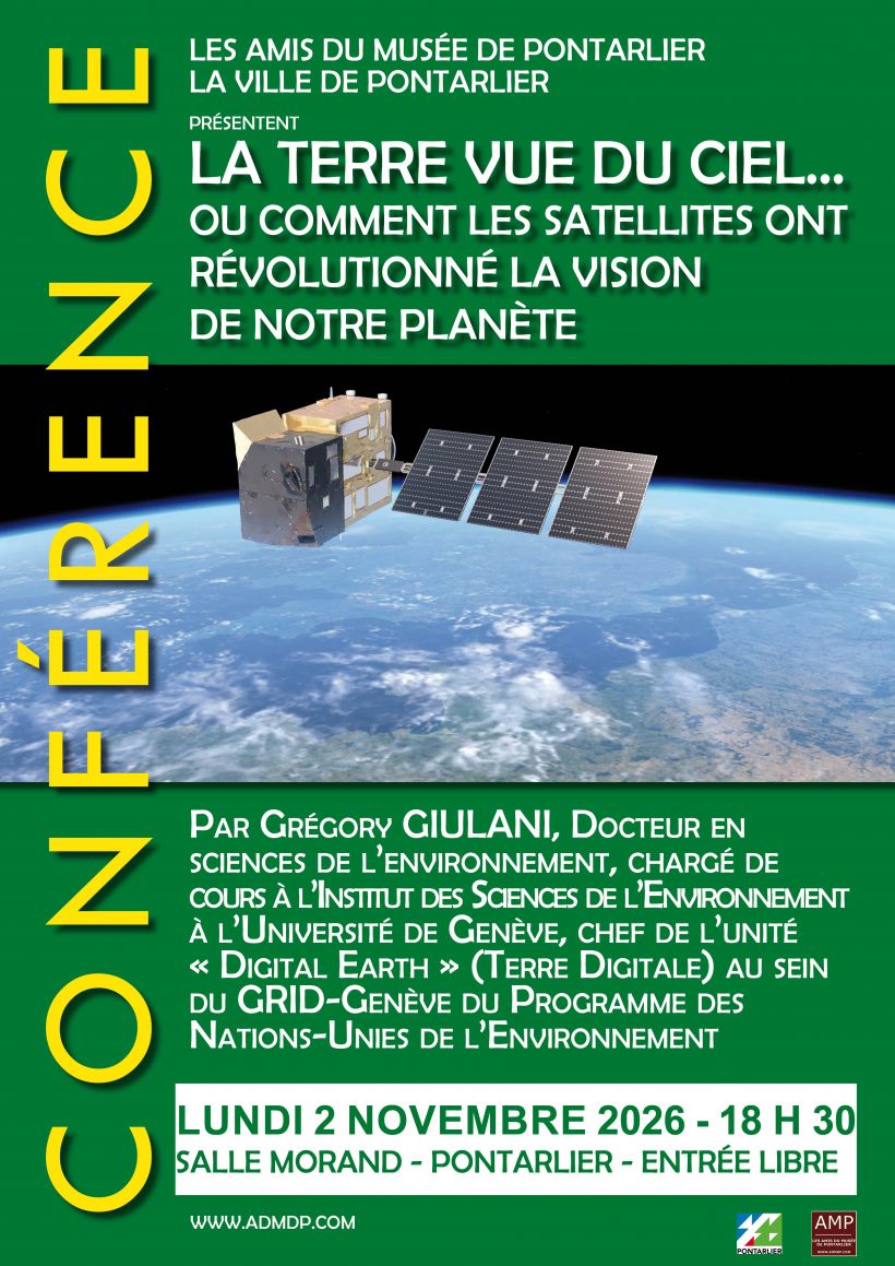 Conférence : La Terre vu du ciel...