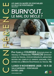 Conf�rence : Burn'out, le mal du si�cle ?