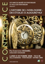 Conf�rence : l'Histoire de l'horlogerie