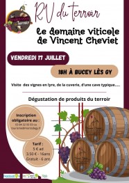 RDV du terroir chez Vincent Cheviet, viticulteur
