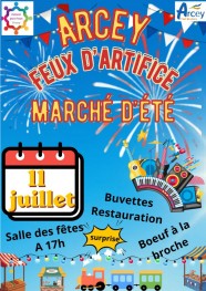 Feux d'artifice et march� d'�t�