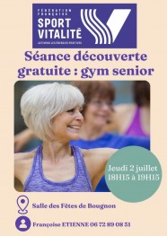 Gym senior : s�ance d�couverte