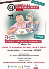Ateliers num�riques pour les s�niors