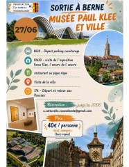 Sortie � Berne : Mus�e Paul Klee et ville