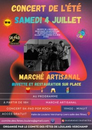 Concert de l'�t� et march� artisanal