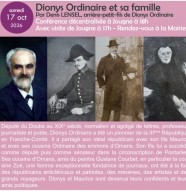 Conf�rence : Dyonys Ordinaire et sa famille