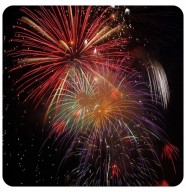 Feu d'artifice et bal