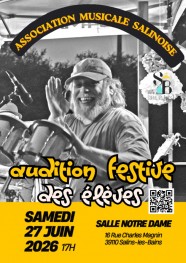 Audition festive des �l�ves