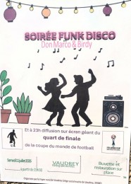Soir�e Funk Disco + coupe du monde