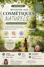 Atelier initiation aux cosm�tiques naturels