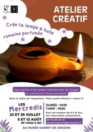 Atelier : Lampe � huile parfum�e