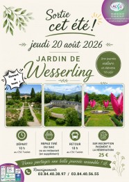 Sortie : Jardins de Wesserling