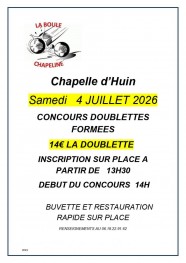 Concours de p�tanque