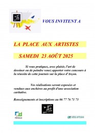La place aux artistes