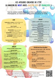Ateliers cr�atifs