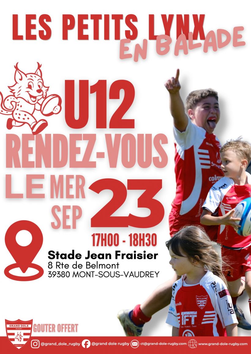 Rugby : LES PETITS LYNX EN BALADE